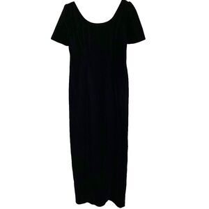 WATERS AND WATERS Velvet Maxi Dress, Size 12